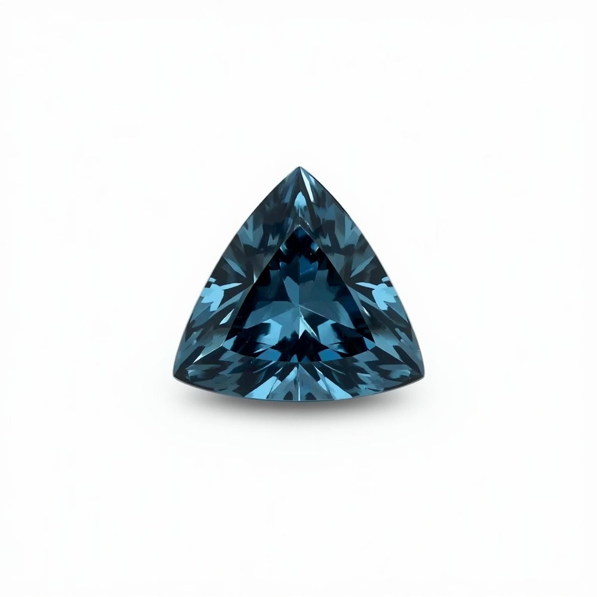 Swiss Blue Topaz 1PC Tiny 5x5 MM Triangle Faceted Blue Sparkling Semi Precious Gems