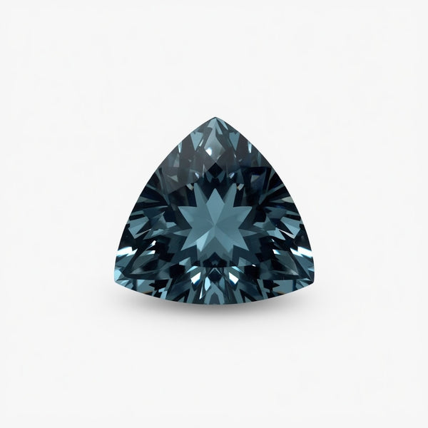 Swiss Blue Topaz 1PC Tiny 6x6 MM Triangle Faceted Blue Polished Semi Precious Loose Gems