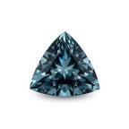 Swiss Blue Topaz 1PC Small 7x7 MM Triangle Faceted Blue Splendid Semi Precious Loose Gemstone