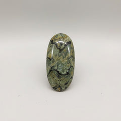 Serpentine 10PC Tiny 3x6 MM Baguette Cabochon Green Polished semi Precious Loose Gems