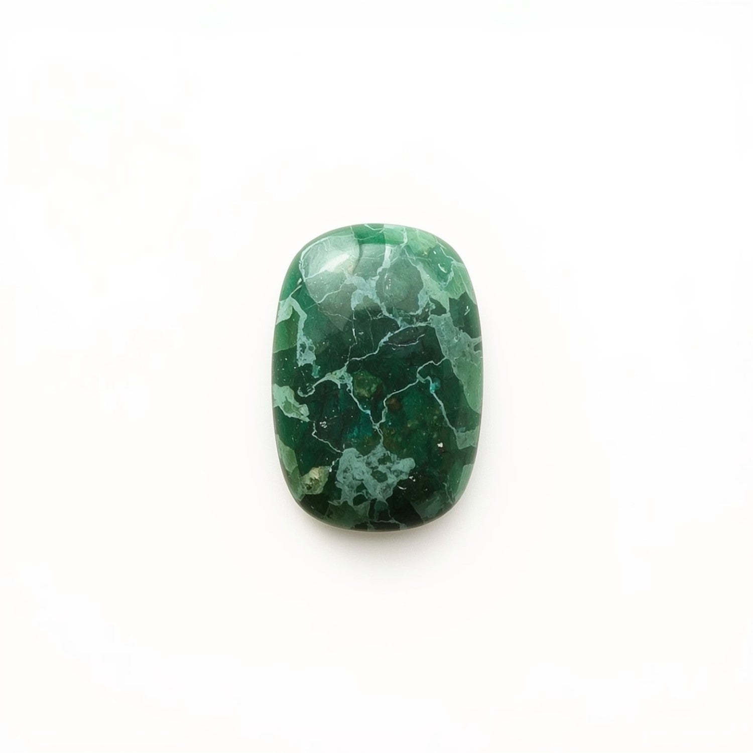 Serpentine 1PC Medium 7x10 MM Emerald Cabochon Green Pure semi Precious Precious Gemstone メイン画像
