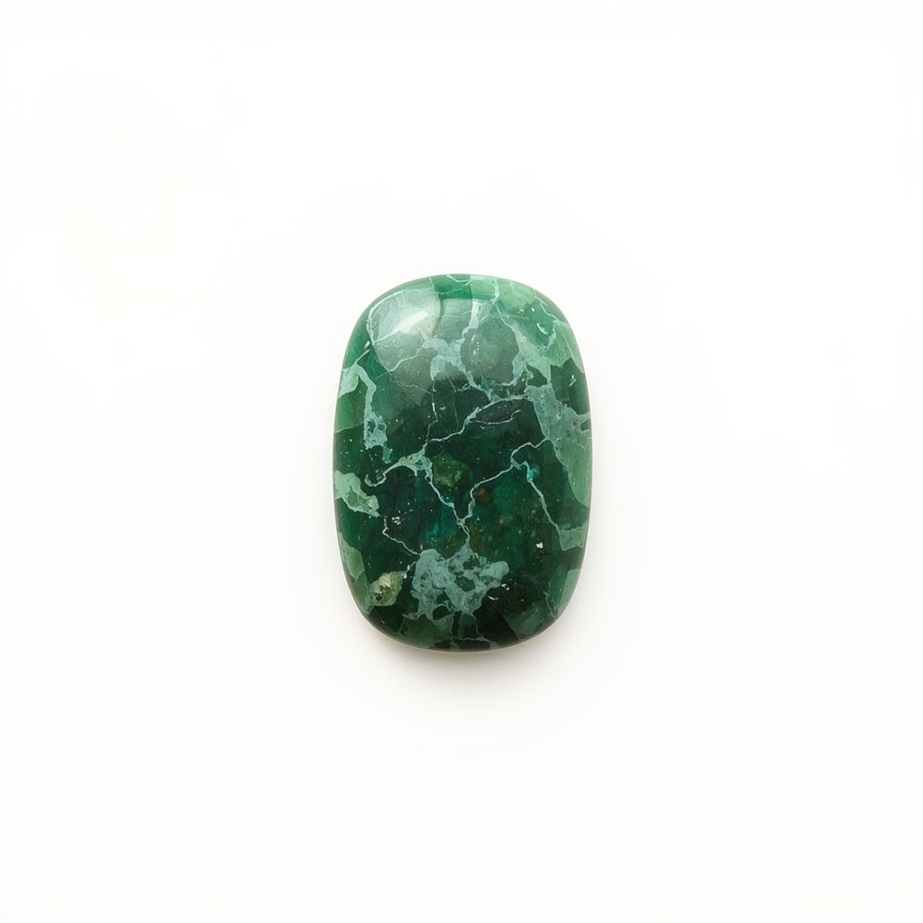 Serpentine 1PC Medium 7x10 MM Emerald Cabochon Green Pure semi Precious Precious Gemstone