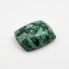 Serpentine 1PC Small 7x9 MM Emerald Cabochon Green Superior semi Precious Semi Precious Gemstone