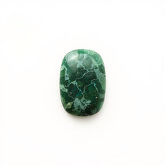 Serpentine 1PC Large 8x12 MM Emerald Cabochon Green Sparkling semi Precious Loose Gemstone