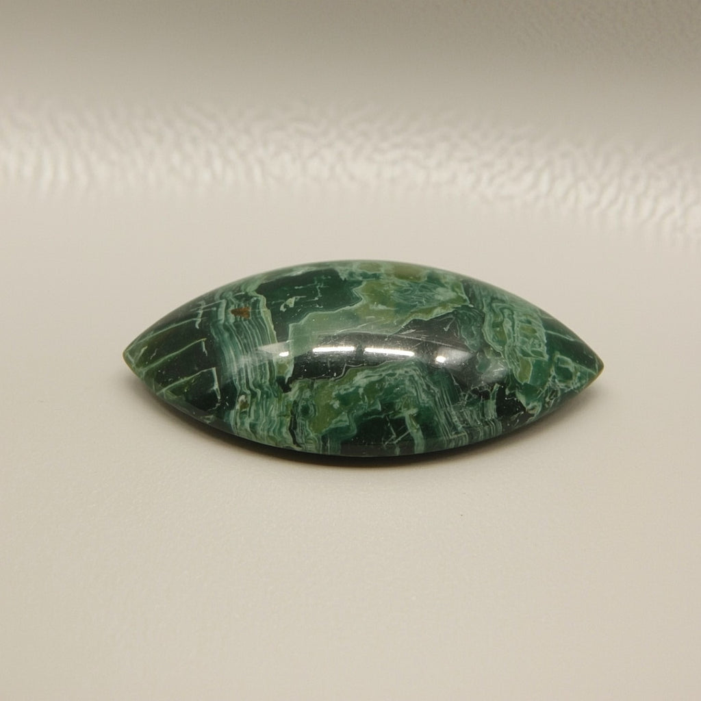 Serpentine 10PC Tiny 4x8 MM Marquise  Cabochon Green Fine semi Precious Loose Gemstone