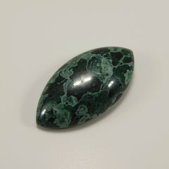 Serpentine 1PC Medium 7x14 MM Marquise  Cabochon Green Genuine semi Precious Precious Gemstone
