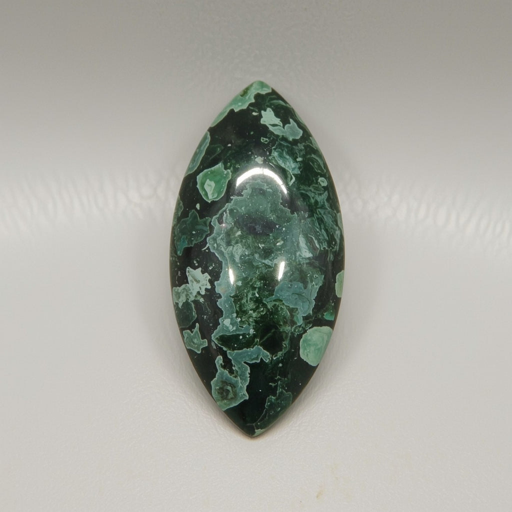 Serpentine 1PC Large 8x16 MM Marquise  Cabochon Green Superior semi Precious Gems