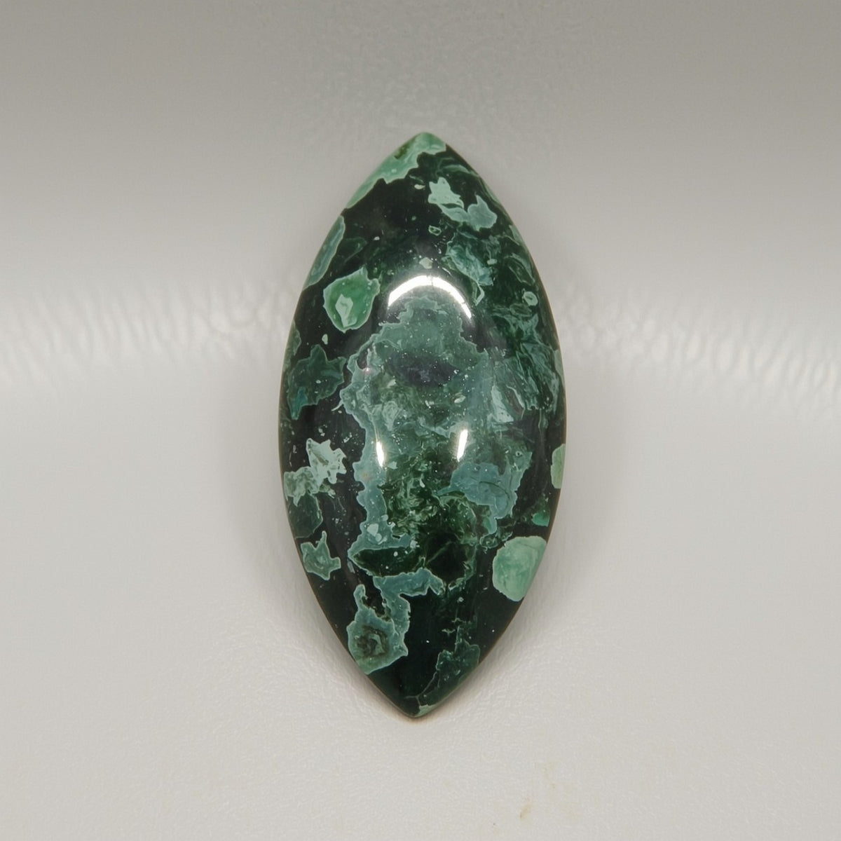Serpentin 1PC Groß 8x16 MM Marquise Cabochon Grün Hochwertige Halbedelsteine