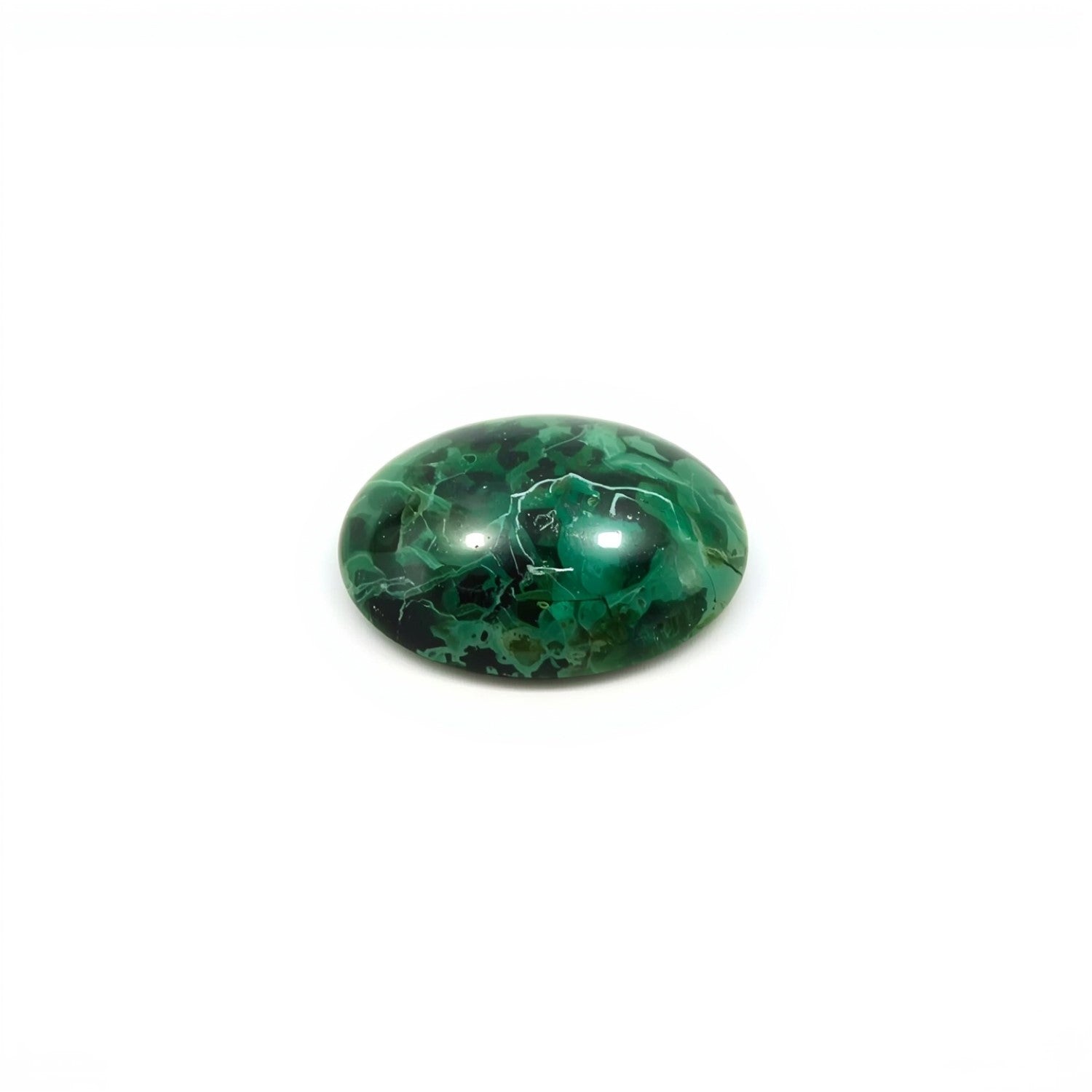 Serpentine 1PC Tiny 5x7 MM Oval Cabochon Green Fiery semi Precious Semi Precious Gemstone