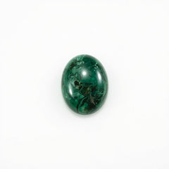 Serpentine 1PC Small 6x8 MM Oval Cabochon Green Brilliant semi Precious Precious Gemstone