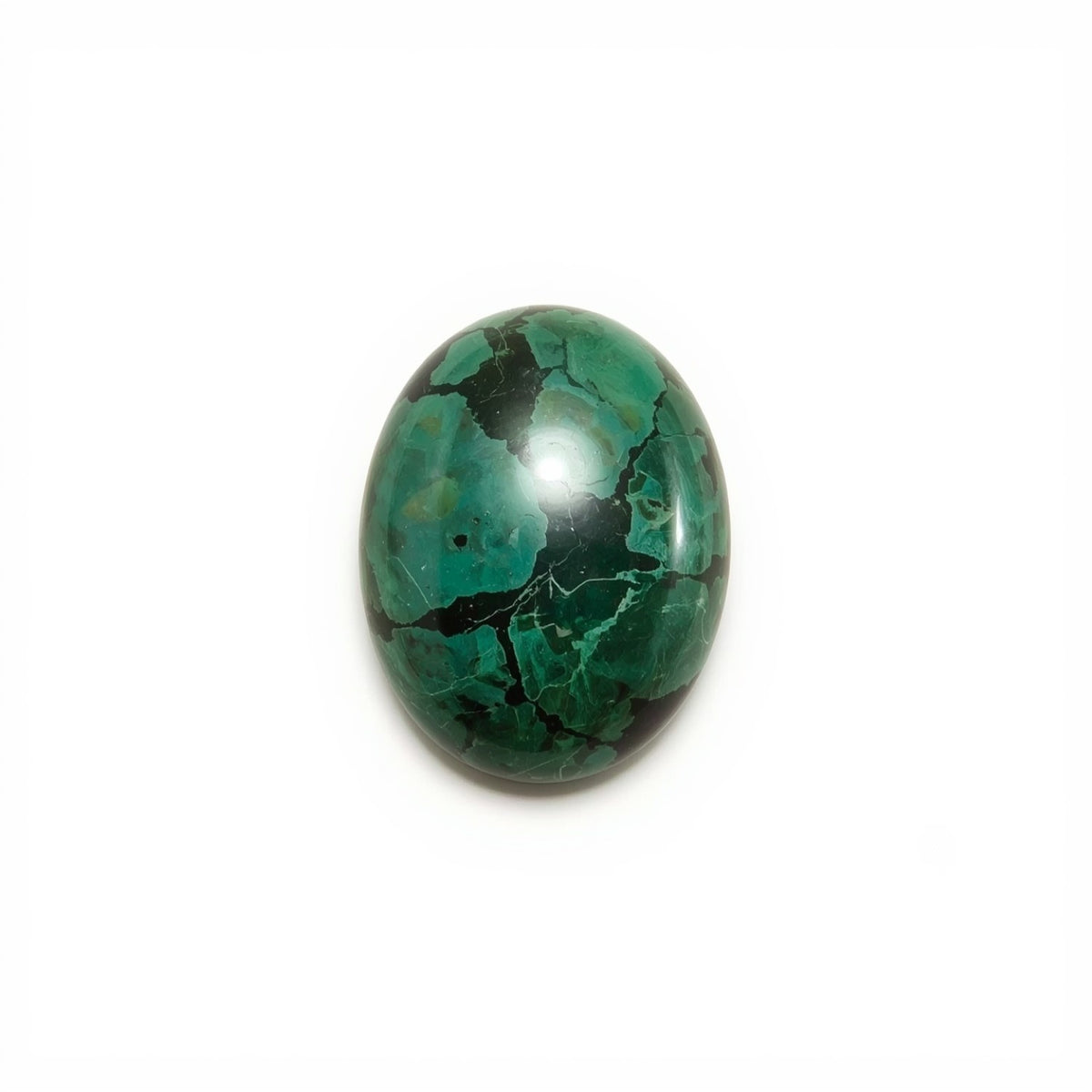Serpentine 1PC Small 7x9 MM Oval Cabochon Green Polished semi Precious Loose Gems