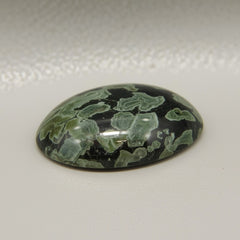 Serpentine 1PC Small 7x9 MM Oval Cabochon Green Polished semi Precious Loose Gems