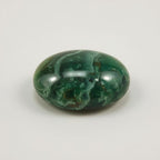 Serpentine 1PC Large 8x12 MM Oval Cabochon Green Shine semi Precious Precious Gemstone