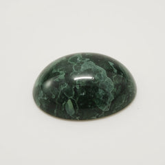 Serpentine 1PC Large 9x11 MM Oval Cabochon Green Lustrous semi Precious Semi Precious Gemstone
