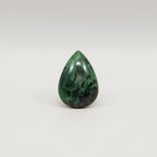 Serpentine 10PC Tiny 3x5 MM Pear Cabochon Green Polished semi Precious Loose Gems