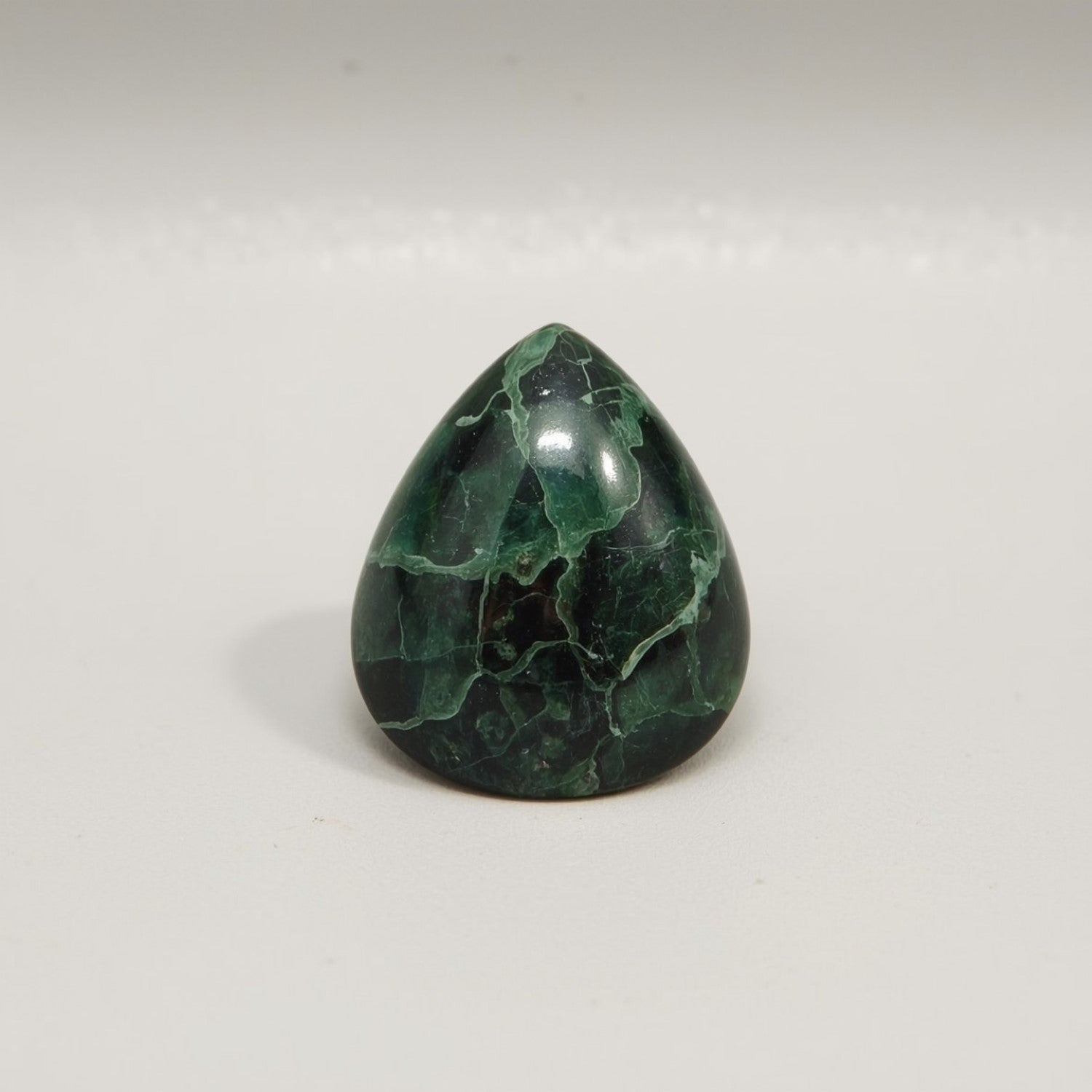 Serpentine 10PC Tiny 3x5 MM Pear Cabochon Green Polished semi Precious Loose Gems