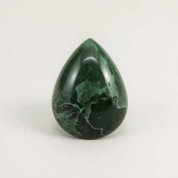 Serpentine 1PC Medium 7x10 MM Pear Cabochon Green High-Quality semi Precious Loose Gems