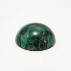 Serpentine 1PC Large 11x11 MM Round Cabochon Green Splendid semi Precious Semi Precious Gemstone