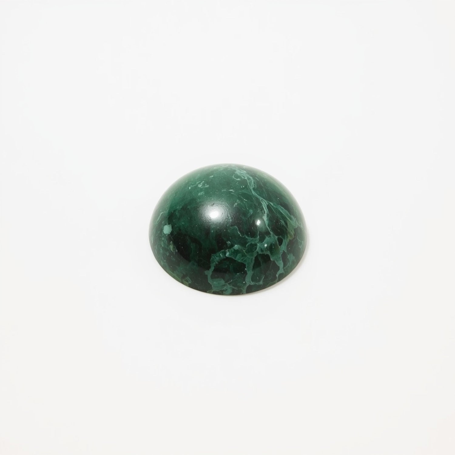 Serpentine 10PC Tiny 3x3 MM Round Cabochon Green Natural semi Precious Loose Gemstone