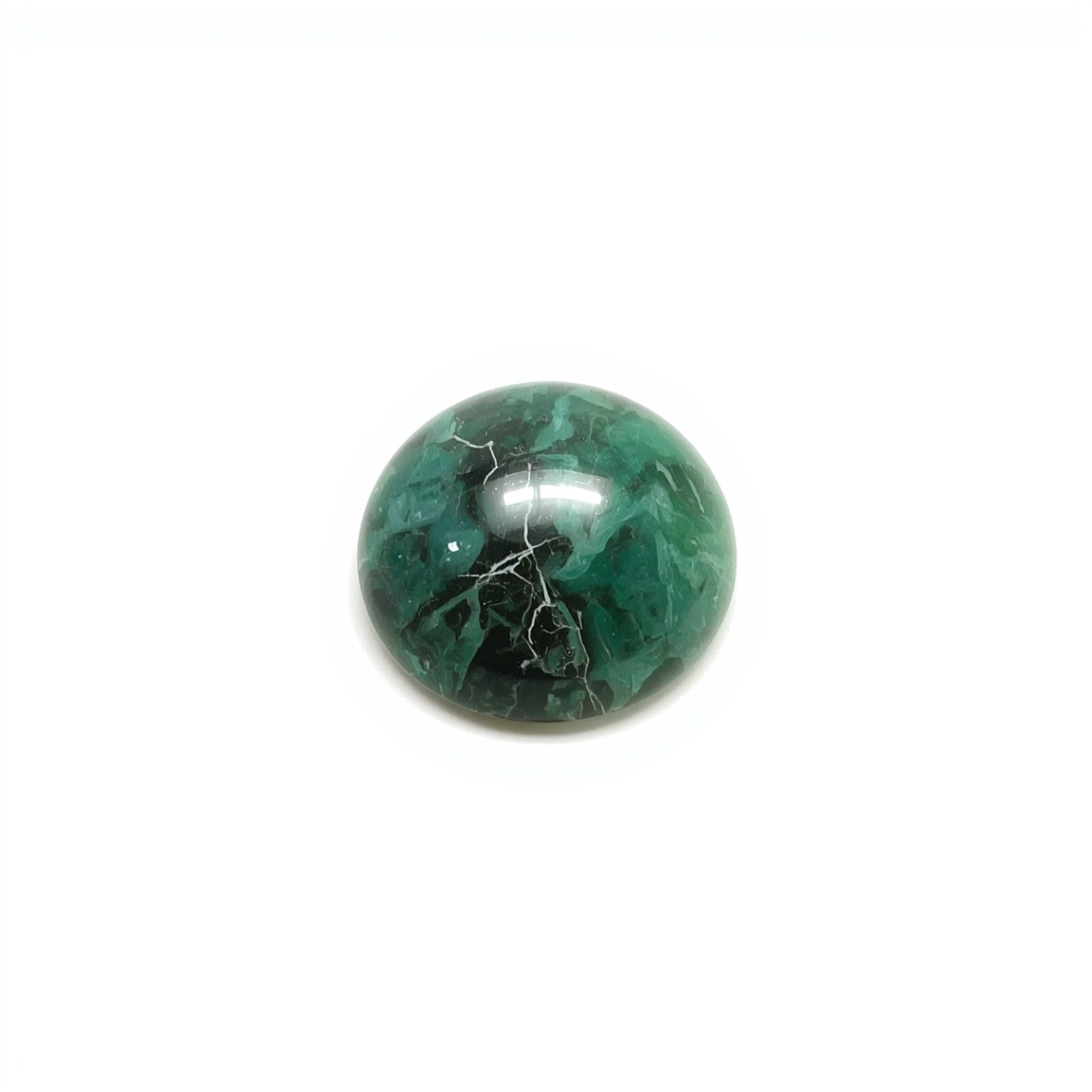Serpentine 10PC Tiny 4x4 MM Round Cabochon Green Genuine semi Precious Loose Gemstones
