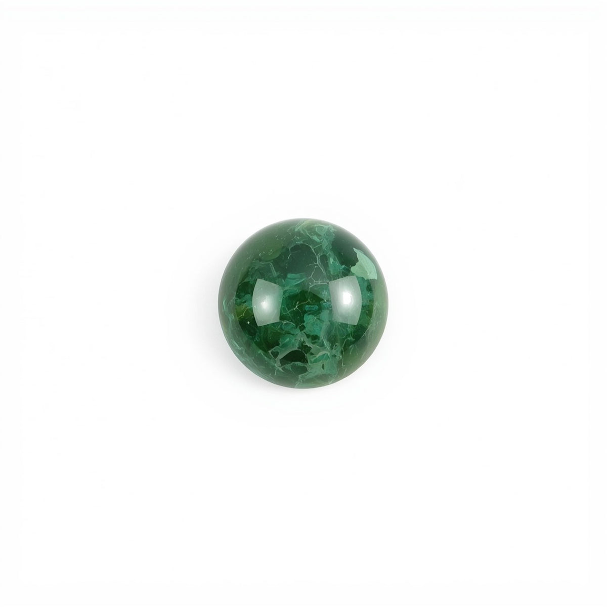 Serpentine 10PC Tiny 5x5 MM Round Cabochon Green Superior semi Precious Semi Precious Gemstone