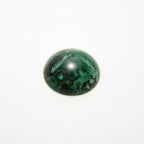 Serpentine 1PC Small 8x8 MM Round Cabochon Green Brilliant semi Precious Loose Gems