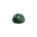 Serpentine 1PC Medium 9x9 MM Round Cabochon Green Sparkling semi Precious Loose Gemstone
