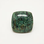 Serpentine 1PC Large 11x11 MM Square Cabochon Green Brilliant semi Precious Loose Gemstones