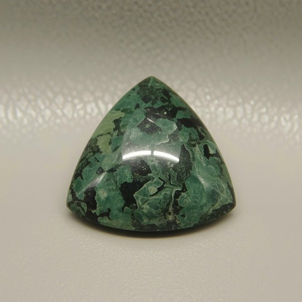 Serpentine 1PC Large 11x11 MM Triangle Cabochon Green Natural semi Precious Gems