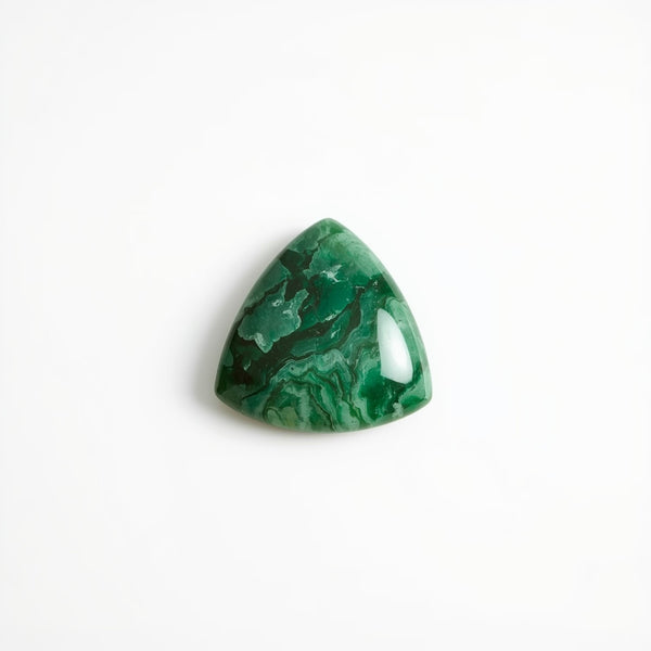 Serpentine 10PC Tiny 5x5 MM Triangle Cabochon Green Splendid semi Precious Gems