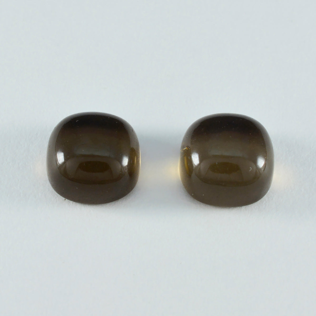 Rauchquarz 1PC Großes 11x11 MM Kissen Cabochon Braun Lüster Halbedelsteine Lose Edelsteine Hauptbild