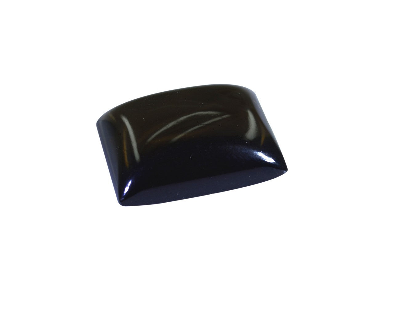 Smoky Quartz 1PC Medium 7x10 MM Emerald Cabochon Brown Natural semi Precious Semi Precious Gemstone Sekundär produktbild