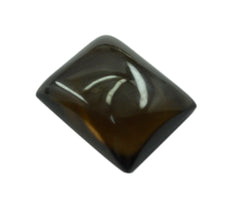 Smoky Quartz 1PC Large 9x11 MM Emerald Cabochon Brown Superior semi Precious Gems