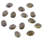 Smoky Quartz 10PC Tiny 3x5 MM Oval Cabochon Brown High Quality semi Precious Loose Gems