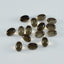 Smoky Quartz 10PC Tiny 4x6 MM Oval Cabochon Brown Natural semi Precious Loose Gemstone