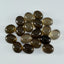 Smoky Quartz 1PC Medium 8x10 MM Oval Cabochon Brown Sparkling semi Precious Loose Gemstone