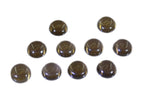 Smoky Quartz 1PC Large 10x10 MM Round Cabochon Brown Superior semi Precious Gems