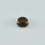 Smoky Quartz 1PC Large 11x11 MM Round Cabochon Brown Pure semi Precious Loose Gems