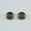 Smoky Quartz 1PC Medium 9x9 MM Round Cabochon Brown Genuine semi Precious Precious Gemstone