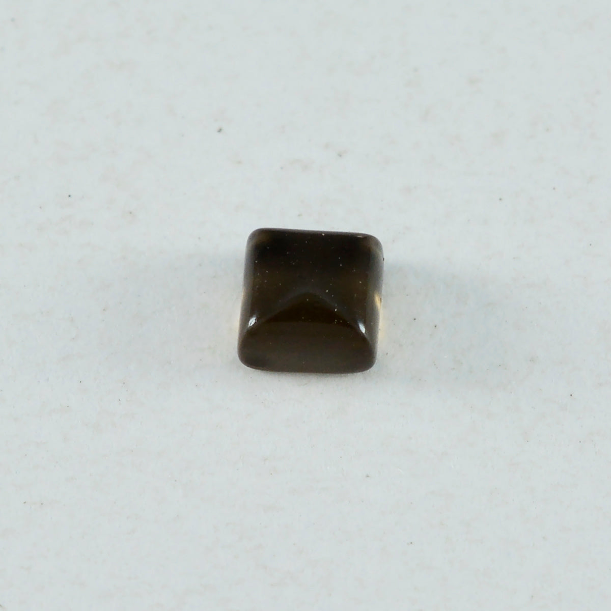 Smoky Quartz 1PC Large 10x10 MM Square Cabochon Brown High Quality semi Precious Precious Gemstone