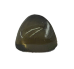 Smoky Quartz 1PC Small 8x8 MM Triangle Cabochon Brown Sparkling semi Precious Gems