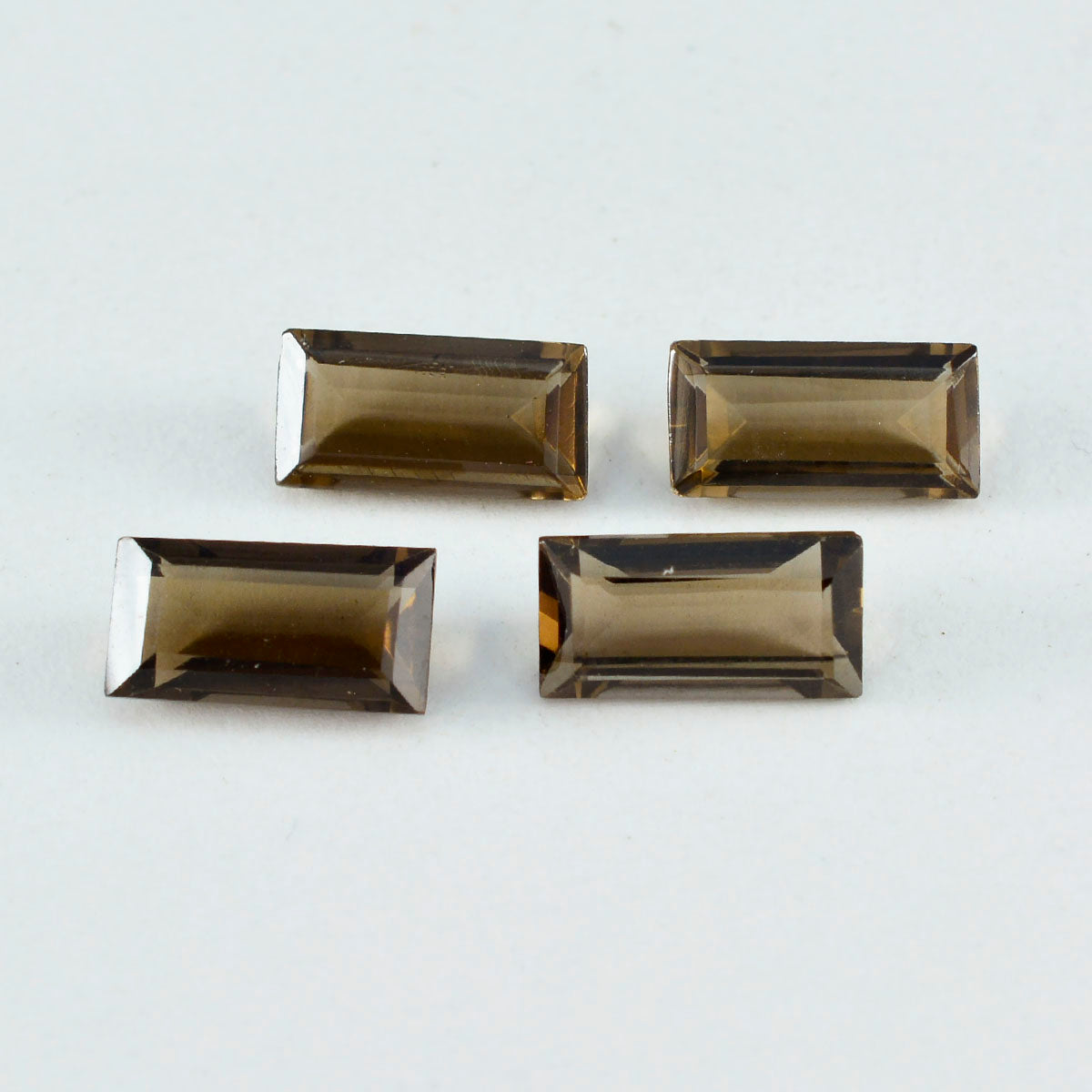 Smoky Quartz 1PC Small 5x10 MM Baguette Faceted Brown Superior Semi Precious Gems
