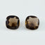 Smoky Quartz 1PC Large 11x11 MM Cushion Faceted Brown Fine Semi Precious Gems