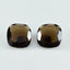Smoky Quartz 1PC Large 12x12 MM Cushion Faceted Brown High Quality Semi Precious Loose Gems
