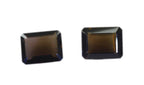 Smoky Quartz 1PC Large 10x12 MM Emerald Faceted Brown Superior Semi Precious Loose Gemstone