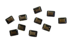 Smoky Quartz 1PC Tiny 5x7 MM Emerald Faceted Brown Splendid Semi Precious Loose Gemstone