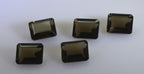 Smoky Quartz 1PC Large 8x12 MM Emerald Faceted Brown Genuine Semi Precious Loose Gems