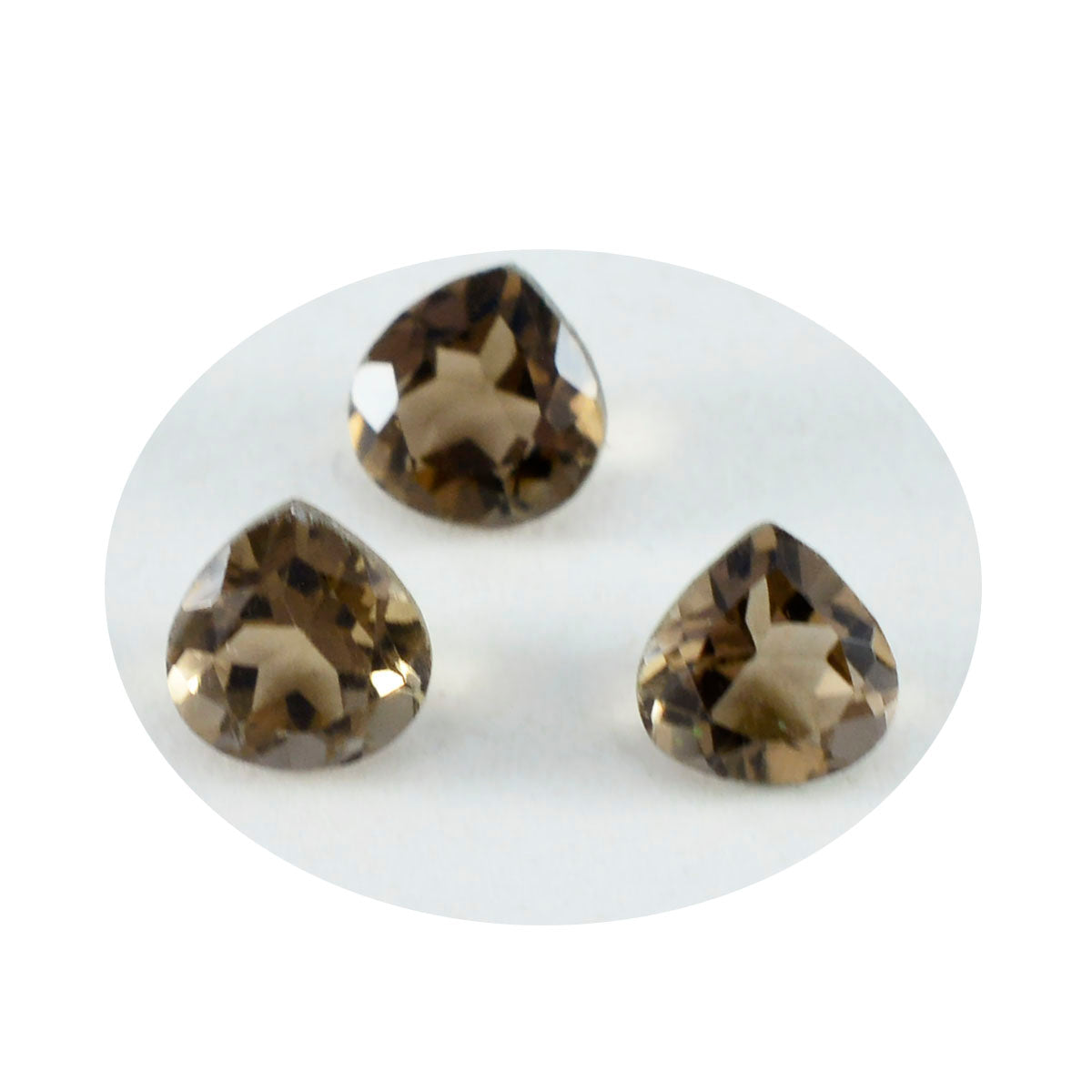 Smoky Quartz 1PC Small 7x7 MM Heart Faceted Brown Splendid Semi Precious Gems