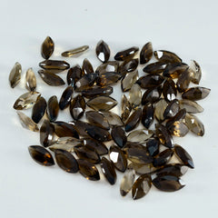 Smoky Quartz 1PC Tiny 3x6 MM Marquise Faceted Brown Splendid Semi Precious Gems