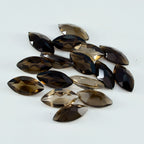 Smoky Quartz 1PC Tiny 4x8 MM Marquise Faceted Brown Luster Semi Precious Loose Gems